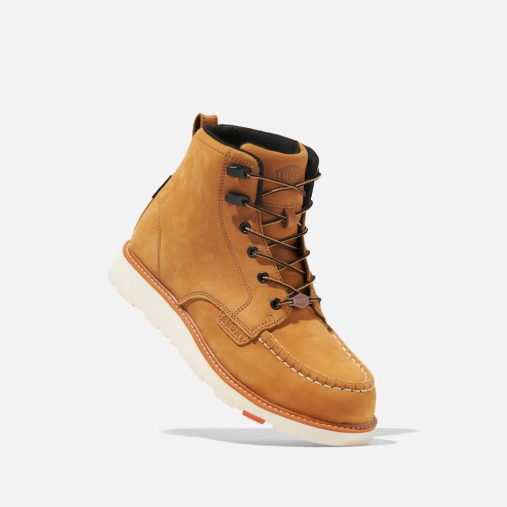 BRUNT | THE WHEAT MARIN (SOFT TOE) WORK BOOTS